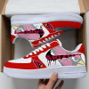 Arizona Cardinals Red Color NFL Air Force Shoes Sneakers L21