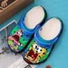 spongebob and patrick funny crocs crocband shoes unisex classic clogs 4522 5zwvv