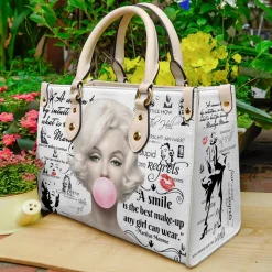 Marilyn Monroe Lover Leather Bag TR21