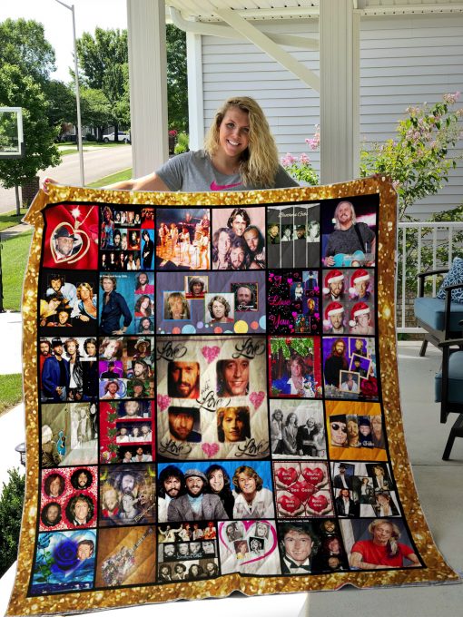 beegees custom quilt blanket ver 01 DE90F6