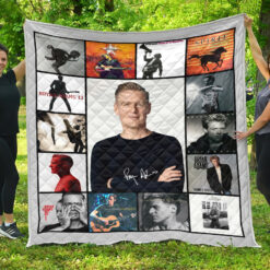 Bryan Adams Lover Blanket Quilt TR21