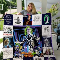 Beetlejuice Lover Blanket Quilt TR21