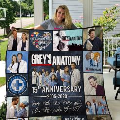 Grey’s Anatomy Blanket Quilt CCHU