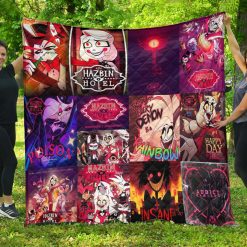 Hazbin Hotel Quilt Blanket TH21