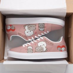 Peach and Goma Stan Smith Skate Shoes TH21