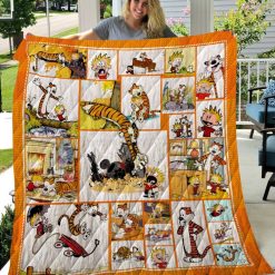 Calvin And Hobbes Blanket Quilt TR21