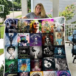 Tim Burton Quilt Blanket Quilt TH21