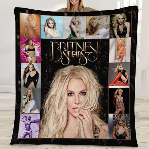 HB0403003 Britney2BSpears2BMusic2BQuilt2BBlanket nDZG5