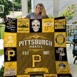 Pittsburgh Pirates Blanket Quilt TH21