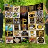Pittsburgh Pirates Blanket Quilt CCHU