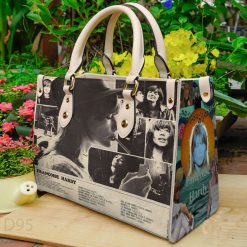 Francoise Hardy Leather HandBag TR21