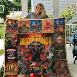 Five Finger Death Punch 3 Blanket Quilt L21
