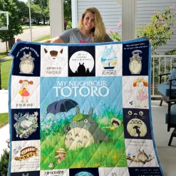 My Neighbor Totoro Blanket Quilt TH21
