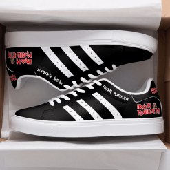 Iron Maiden Black Stan Smith Shoes P20