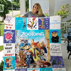 Zootopia Blanket Quilt TR21