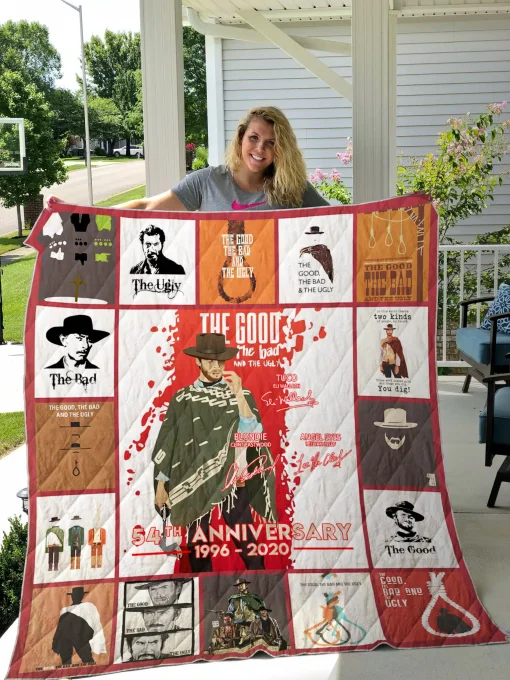 1589994688 the good the bad and the ugly poster quilt