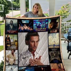 Matthew McConaughey Quilt Blanket TR21