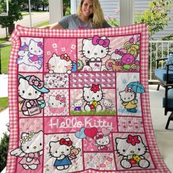 Hello Kitty Quilt  Blanket Quilt TR21