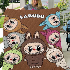 Labubu 3 Blanket Quilt CCHU