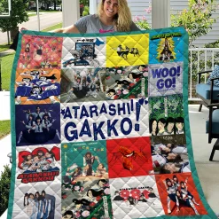 Atarashii Gakko Blanket Quilt TH21