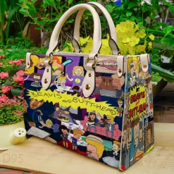 Beavis and ButtheadLeather HandBag L21