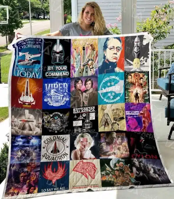 Battlestar-Galactica-Quilt-Blanket-M110661-_-Quilt Battlestar Galactica Quilt Blanket M110661 Quilt