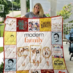 Modern Family Blanket Quilt TH21