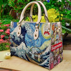 Rick and Morty a1 Leather Hand Bag L21