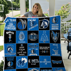 DALLAS MAVERICKS Blanket Quilt TR21