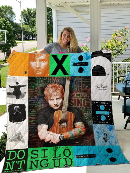 ed sheeran style 2 quilt blanket 50EBB6