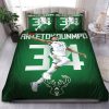 Giannis Antetokounmpo Quilt Bedding Set TR21
