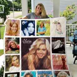 Olivia Newton-John Quilt Blanket TR21