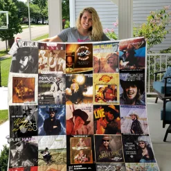 Hank Williams Jr Blanket Quilt TR21