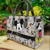 Mickey Mouse lover 1 Leather Bag CCHU
