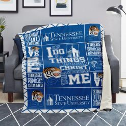 Tennessee State Tigers Quiltt Blanket Best L21
