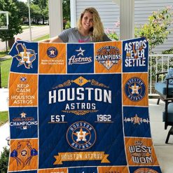 Houston Astros Blanket Quilt TR21