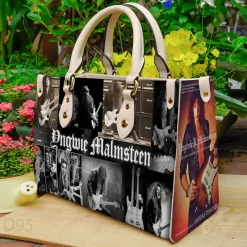 Yngwie J. Malmsteen Leather HandBag L21