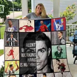 Cristiano Ronaldo Blanket Quilt TH21