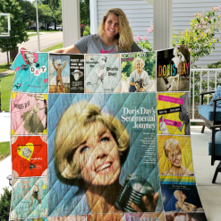 Doris Day Blanket Quilt TR21