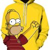 The Simpsons g3 Hoodie Zip Hoodie CCHU