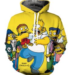 The Simpsons g1 Hoodie Zip Hoodie CCHU