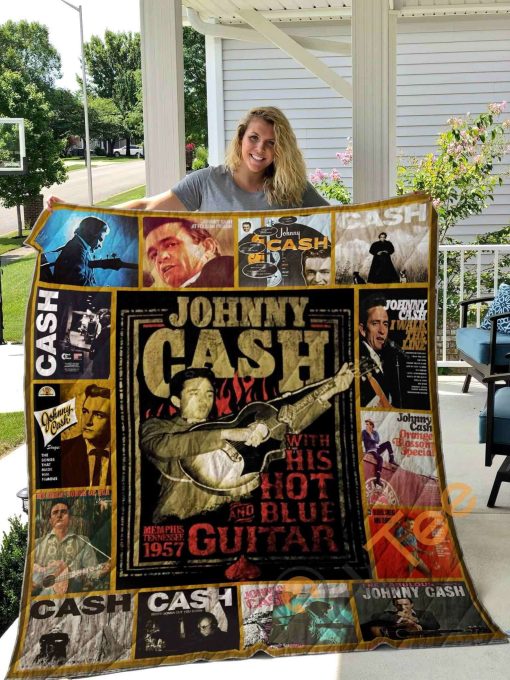 best of johnny cash quilt blanket th0309 quilt 1584638594821