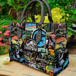 Jurassic Park Leather HandBag L21
