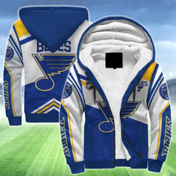 St. Louis Blues a001 Fleece Jacket L21