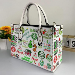 The Grinch Leather HandBag L21