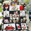 Snoopy Love Blanket Quilt TR21