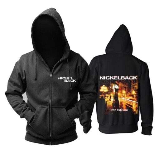 20 arten Kanada Nickelback Baumwolle Rock Zipper Hoodies Schwere Metall Pop Musik Fans Sweatshirt Harajuku