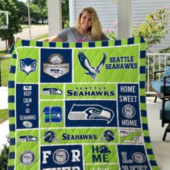 Seattle Seahawks Blanket Quilt TR21