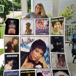 Aretha Franklin Blanket Quilt TR21