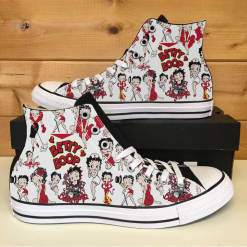 Betty Boop High Top Shoes P20